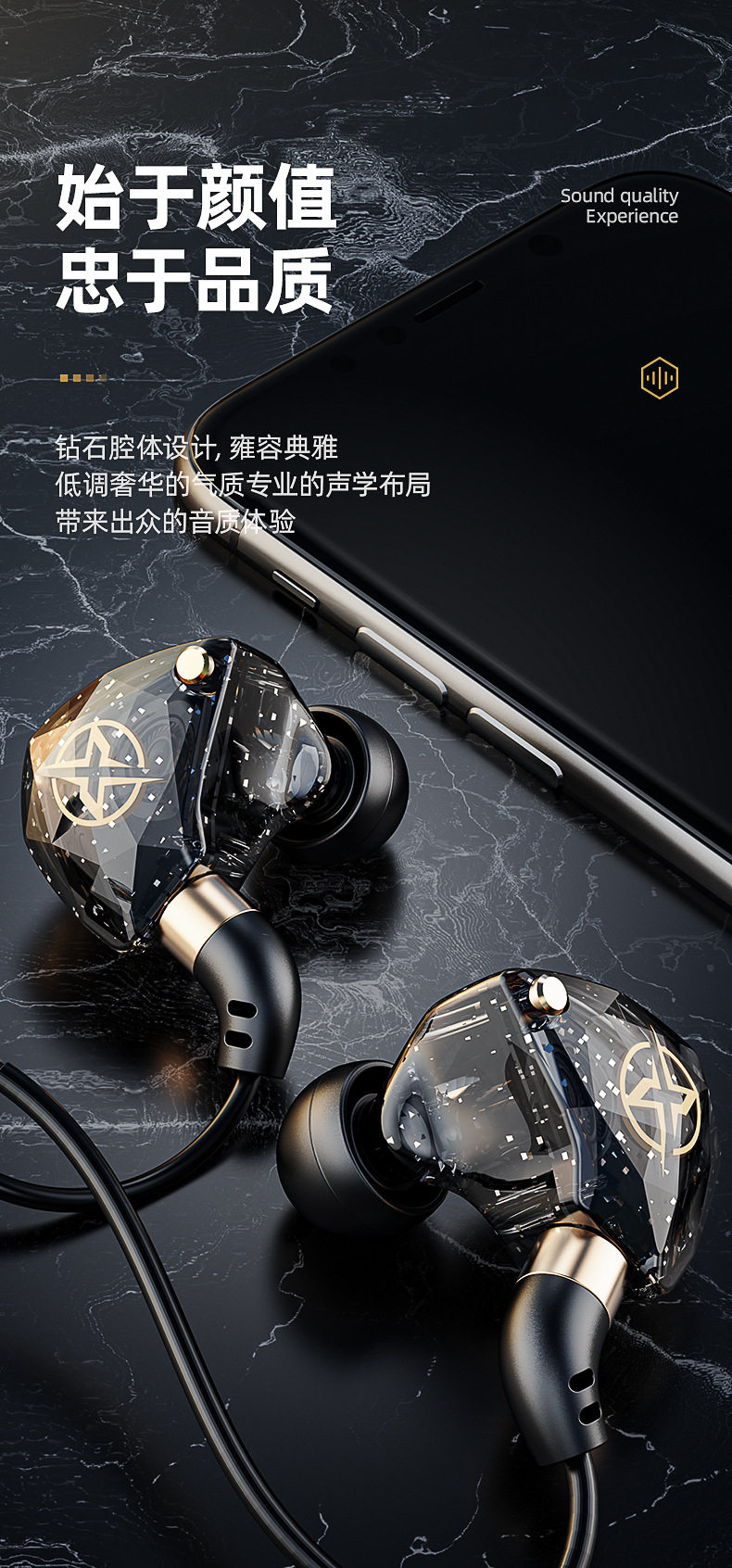 Проводные HiFi наушники None brand