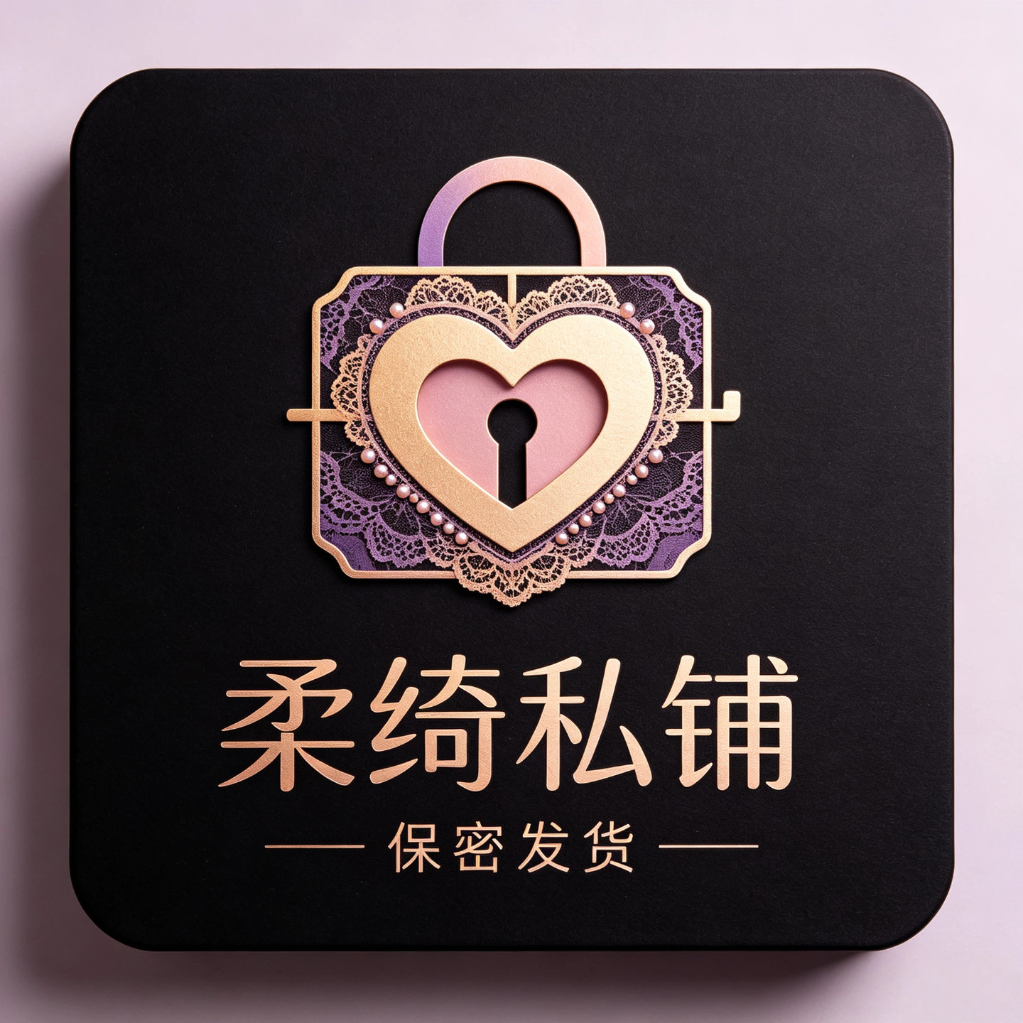 柔绮私铺保密发货的LOGO
