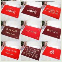 Doorstep foot door blanket corridor encrypted dust suction ground felt commercial sleeping room breathable anti-slip into the doormat floor mat