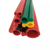 Snap-on silicone insulating sheath 10kv power anti-bird protection sleeve high voltage bare aluminum cable insulation sleeve