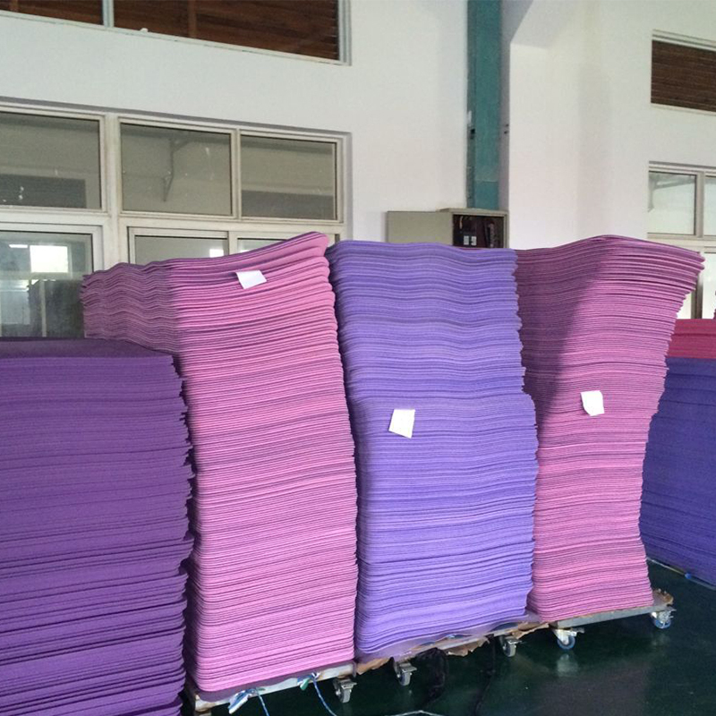 Foreign trade tail goods yoga mat micro defect treatment thickened and widened yoga mat Beginner special tpe mat