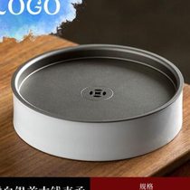 Tea boat sweet Baijia tea table small tea tray small tea table Japanese style ceramic dry bubble table dry bubble tray water storage saucer sweet