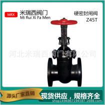 Hard-sealed rising stem gate valve flange gate valve protective gate valve cast iron copper core gate valve manufacturer supply Hebei Z41T