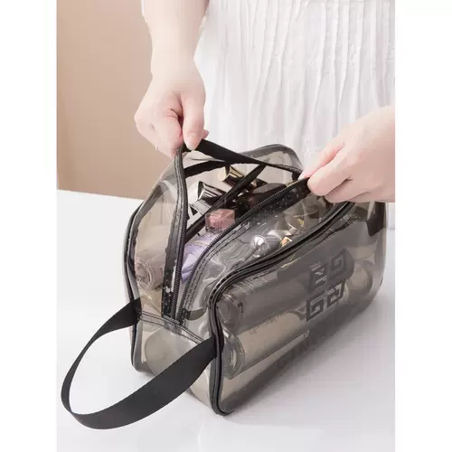 Косметичка, портативная сумка через плечо, вместительная и большая брендовая водонепроницаемая сумка для хранения для путешествий для плавания из ПВХ