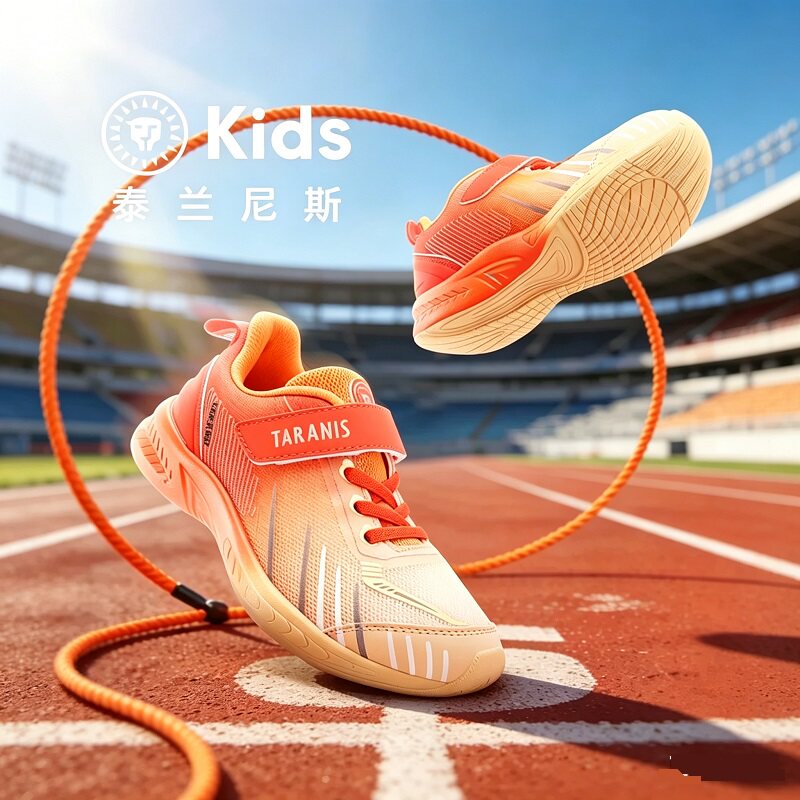 春夏款kids儿童专业体测透气跳绳鞋运动鞋