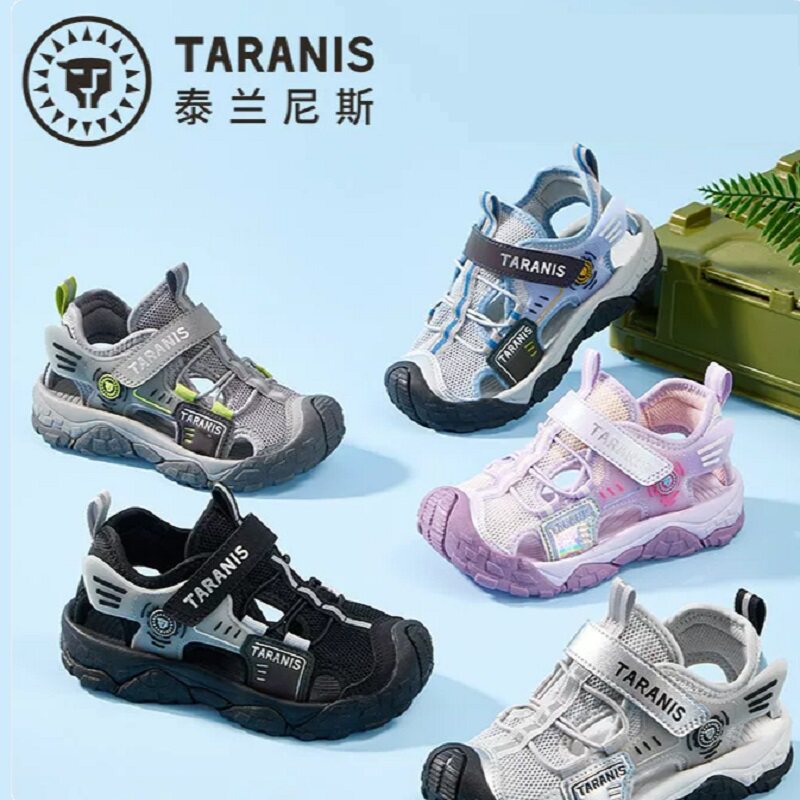 夏季新款男女童溯溪鞋涉水运动鞋凉席