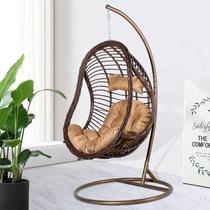 Customized hanging basket rattan chair swing chair cradle courtyard double hanging chair indoor hammock home hanging basket lazy chair spider orchid