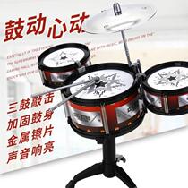 Drum childrens toy beginners enlightenment jazz drum practice drum simulation drum percussion instrument 3 years old guitar 87