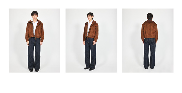 Stay the Night Suede Detachable Faux Fur Collar Jacket