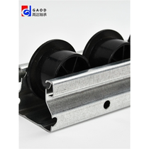 Aluminum alloy fluency strip strengthens the thickness of 40 X33 sheet metal shelf - plating frame rack manufacturers