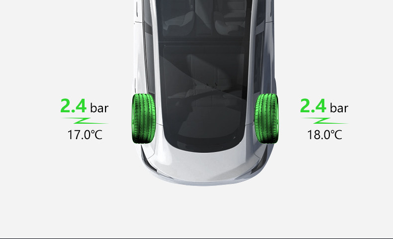 Tesla tire pressure sensor for Model 3, Model Y/S/X, with automatic Bluetooth pairing for original vehicle tire pressure monitoring