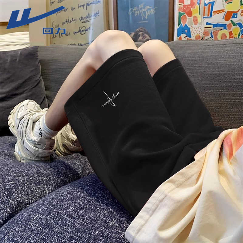 Летние тонкие брюки с оттяжкой, мужские американские мужские брюки, новинка 2025 года, мужские повседневные брюки, хлопковые свободные шорты, мужские