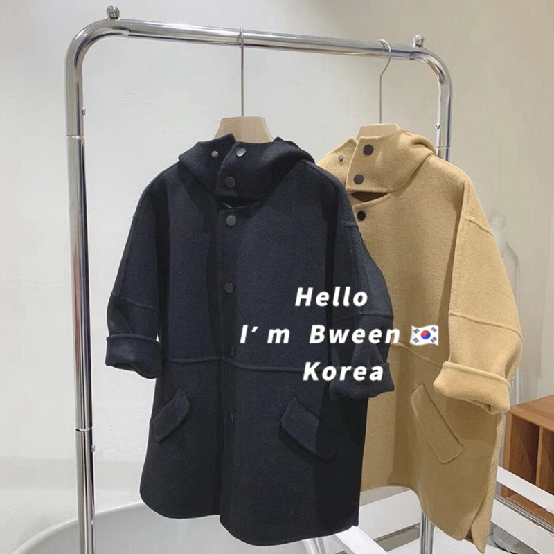 Children's fur coats women 2021 Winter South Korean children's clothing thickened Lianhood boy warm Innilly girl, great coat