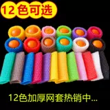 Смешанная желтая черная универсальная красная сетка для волос из пены для коммерческого использования ручной работы