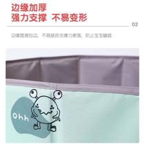 New indoor ocean ball pool childrens home foldable ball pool toy indoor fence baby wave ball game