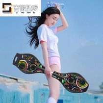Spot Speed Hair Skateboard Children Two Rounds Beginners Sparkling Entertainment Teen Sports Swing 2 Scooter Live