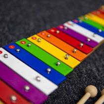 Teaching standard 15-tone percussion wooden percussion octave childrens musical instrument Orff music toy baby