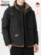 Woodpecker Stand-Up Collar down Jacket for Men, Winter 2025 New Model, White Duck Down, Warm Casual Workwear Top K