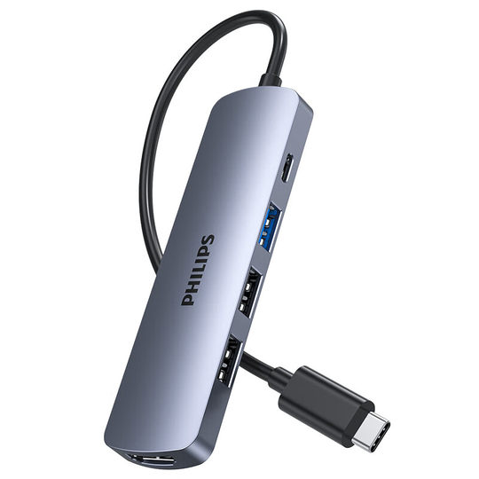 Philips Type-C Docking Station Usb-C to HDMI Thunderbolt 4 Docking Station Splitter Apple 15 Huawei Computer Converter Universal MacBook Laptop iPad Pro Adapter Hub