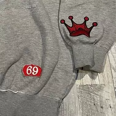 Американский худи с рисунком глаза дьявола JNCO, стиль Y2K, длинный рукав, толстый хлопковый тканевый хэлпер, модный худи