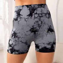 Womens High Waisted Tie Dyed Yoga Leggings with Raised Butt