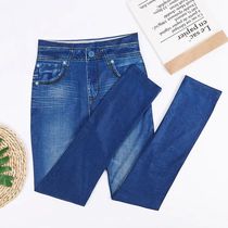 Push Up Seamless High Waist Jeans Leggings Women Spring and