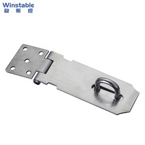 Wenstan stainless steel anti-theft hasp buckle door and window hardware door buckle lock plate cabinet padlock buckle door and window accessories steel