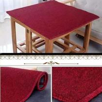 New thickened mahjong tablecloth mat for home playing cards square thickened sound-absorbing anti-slip hand-rubbed solid color mahjong blanket