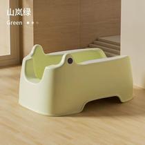 New childrens butt washing artifact baby girl sitting butt basin baby child washing special can sit without squatting men