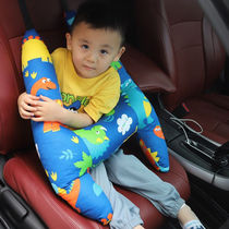 Fengshang car sleeping pillow pillow dual-purpose breathable car adult and child pillow seat belt shoulder protection