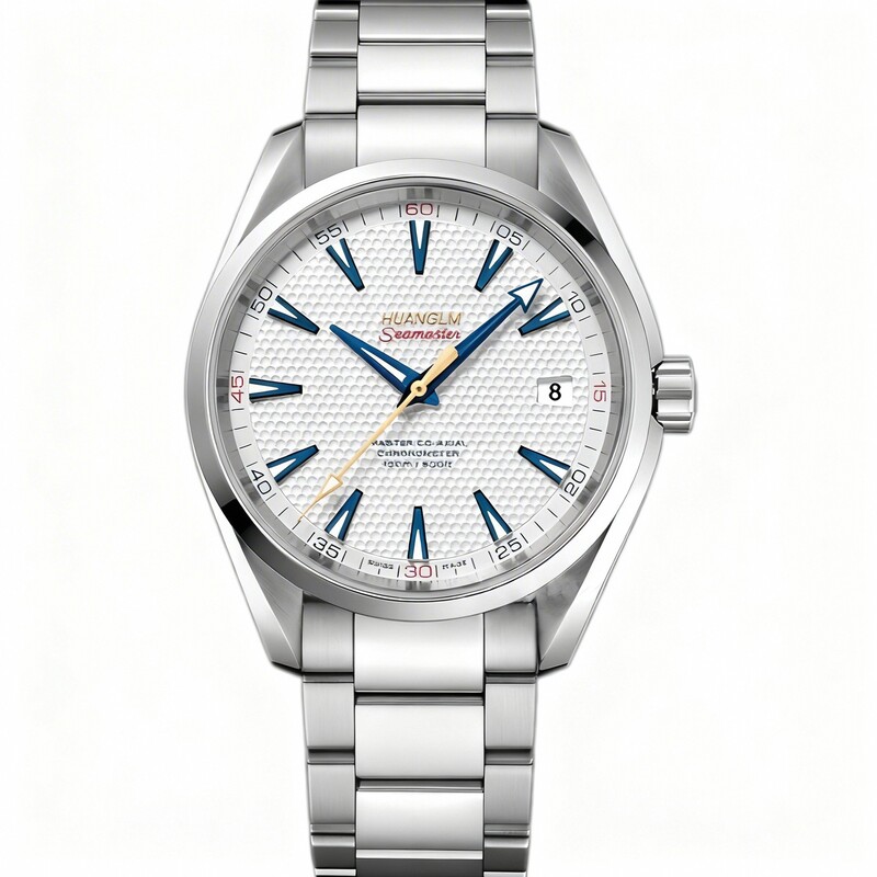 Professional Customization of Guangzhou Watches, Seamaster 150 Series, World Time Automatic Mechanical Watches for Men, Women, and Children's Decorative Watches