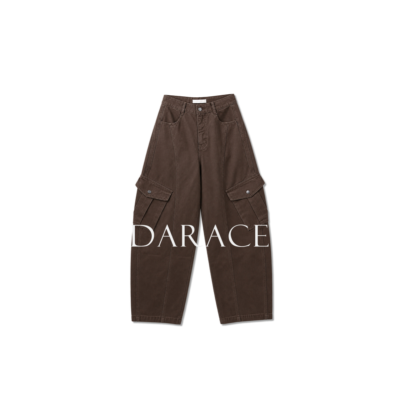 Dairong Apparel 【Workwear Denim】 2026 Autumn New Washed Fashion Slimming Workwear Jeans