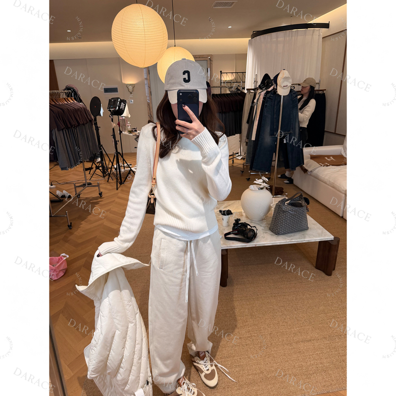 Dairong Apparel Shenzhen Nanyou Designer Collection 90S Coarse Wool Minimalist Pullover Sweater 26342 Dairong Apparel Shenzhen Nanyou Designer Collection 90S Coarse Wool Minimalist Pullover Sweater 26342