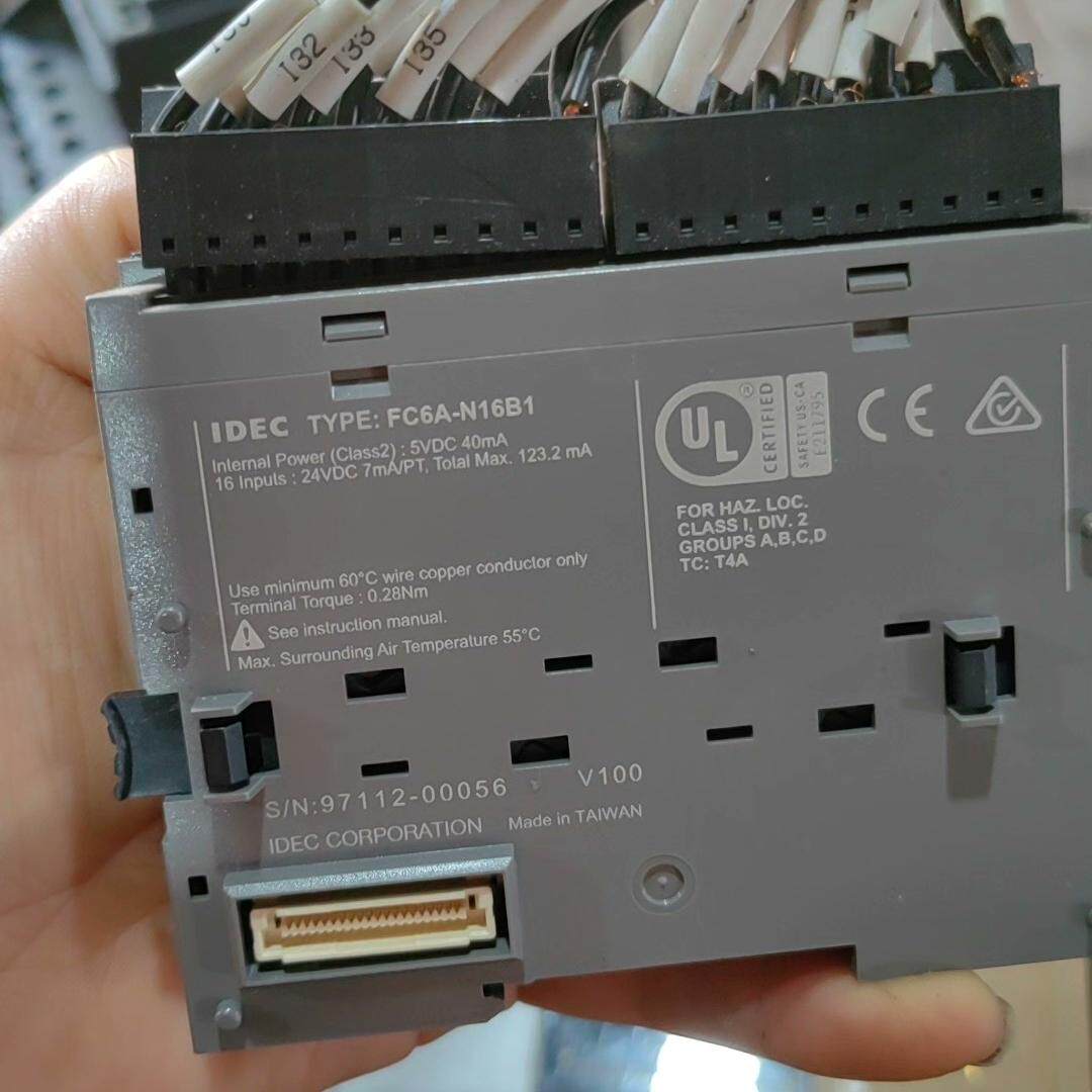 ราคาต่อรองได้สำหรับ Fc6A-N16B1 อุปกรณ์ควบคุมโปรแกรมได้ Izumi โมดูลอินพุตสำหรับการควบคุมอุตสาหกรรม ซ่อมแซม