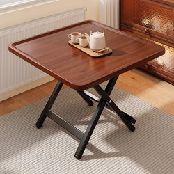 Foldable Mahjong Table Dining Table New arrival Small Table Portable Small Mahjong Table Simple Hand-Rub Chess and Card Table Folding Table