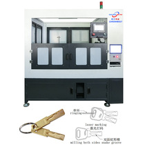 Key processing machinery CNC JZ-5 11F automatic snake key double-head milling machine car key processing