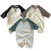 New Spring Autumn Baby Bodysuit Soft Cotton Toddler Jumpsuit