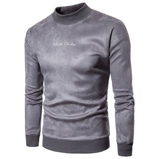 Extremely fasthigh dquality mens winter warm pullover pure color fash