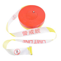 Fuxing disc warning tape boxed warning line safety isolation warning line traffic warning tape construction site safety bandwidth