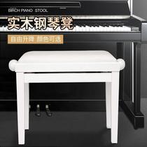 New piano stool solid wood piano stool liftable single piano stool home guitar guzheng practice stool children direct sales