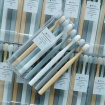 New Japanese-style adult small-head soft-bristle toothbrush for home use four-piece combination pack cute girls adults and men