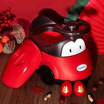 Descendants bucket wedding cartoon wedding red bucket dowry wedding bucket baby children cartoon creative supplies wedding practical bucket