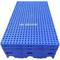 Grid tray non-slip floor platform plastic floor mat moisture-proof board thickening and heightening foot pad pedal rubber mat