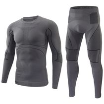 Seamless Tight Tactical Thermal Underwear Men Outdoor Sports