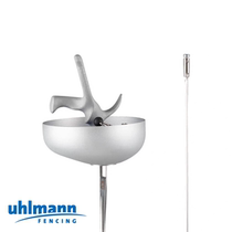 Uhlmann FIE certified Malagold steel epee complete sword