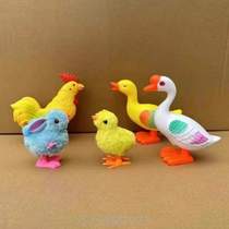 Bouncer Pop Up Big White Goose Girl Mini Toy Running Animal Small Chicken Chain Baby Boy Emulation Small