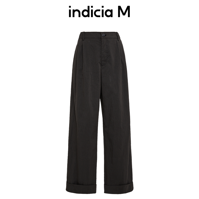Indiciam Marked Mall Same Style 2024 Autumn New Casual Pants Simple Solid Color Pants M2C4Ck223L Indiciam Marked Mall Same Style 2024 Autumn New Casual Pants Simple Solid Color Pants M2C4Ck223L