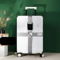 Widened suitcase straps cross straps securely fixed checked travel boxes tightened and reinforced straps