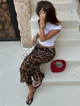 Summer Sexy Leopard Print Half Length Skirt For Women Fashion