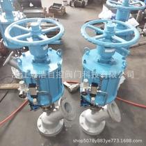 New pneumatic upward expansion discharge valve downward expansion discharge valve flange reducing reactor bottom valve TY45 stainless steel